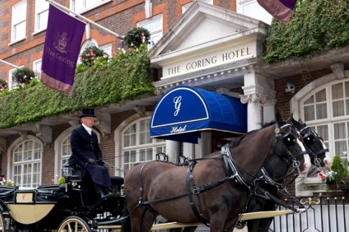 Royal Warrant  The Goring Hotel, luxury hotel London